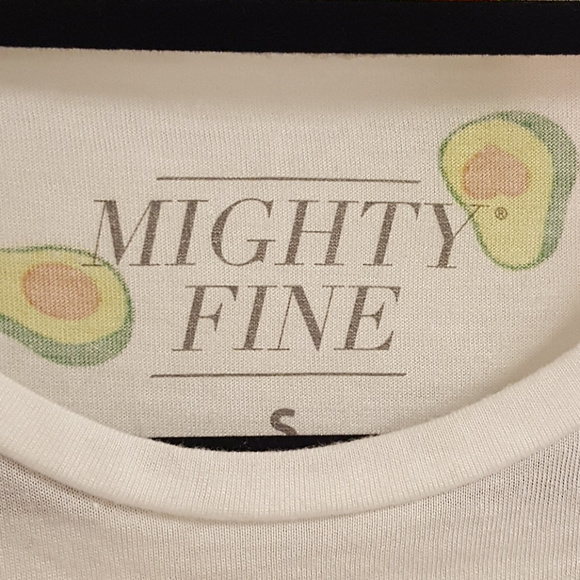 Mighty Fine Avocado Guac and Roll T-shirt Graphic Tee - Picture 3 of 3